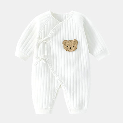 Lullaby Cotton Baby Romper – Full Sleeve Jumpsuit