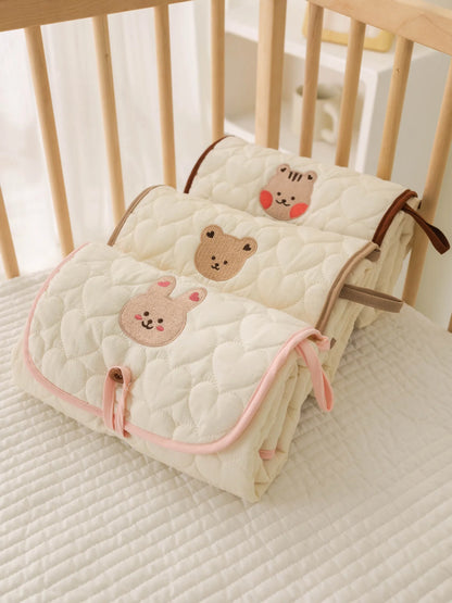 Matelas à langer portable Lullaby – Imperméable et doux (unisexe)