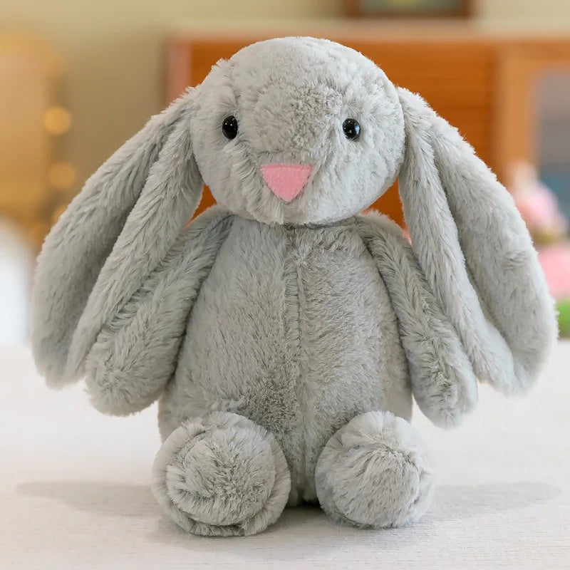Plush Long-Eared Bunny