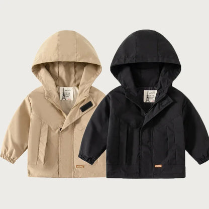Hooded Windbreaker Jacket