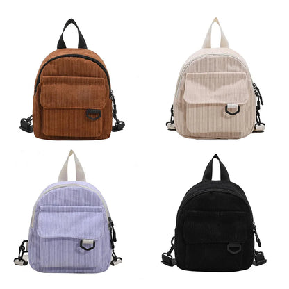 Mini Corduroy Backpack – Unisex
