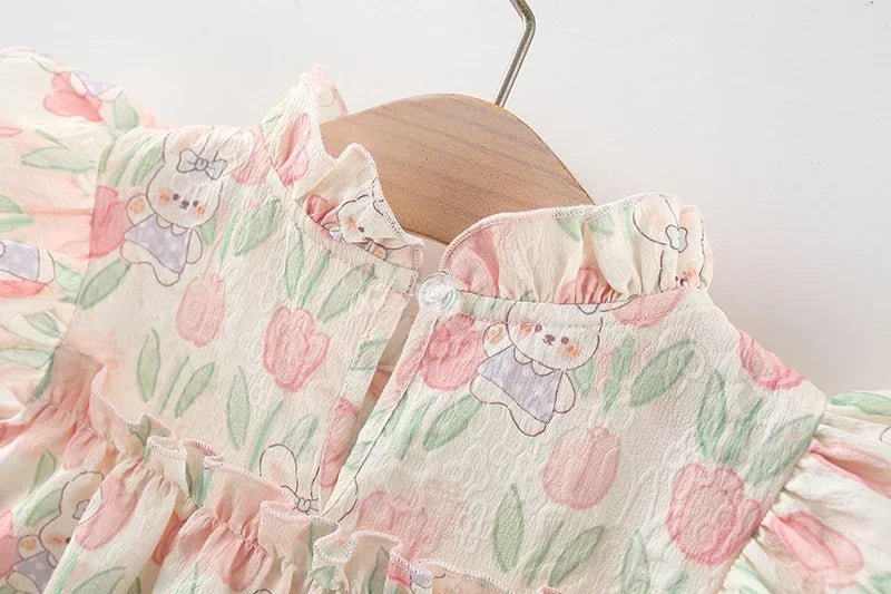 Lullaby Floral Pleated Summer Dress
