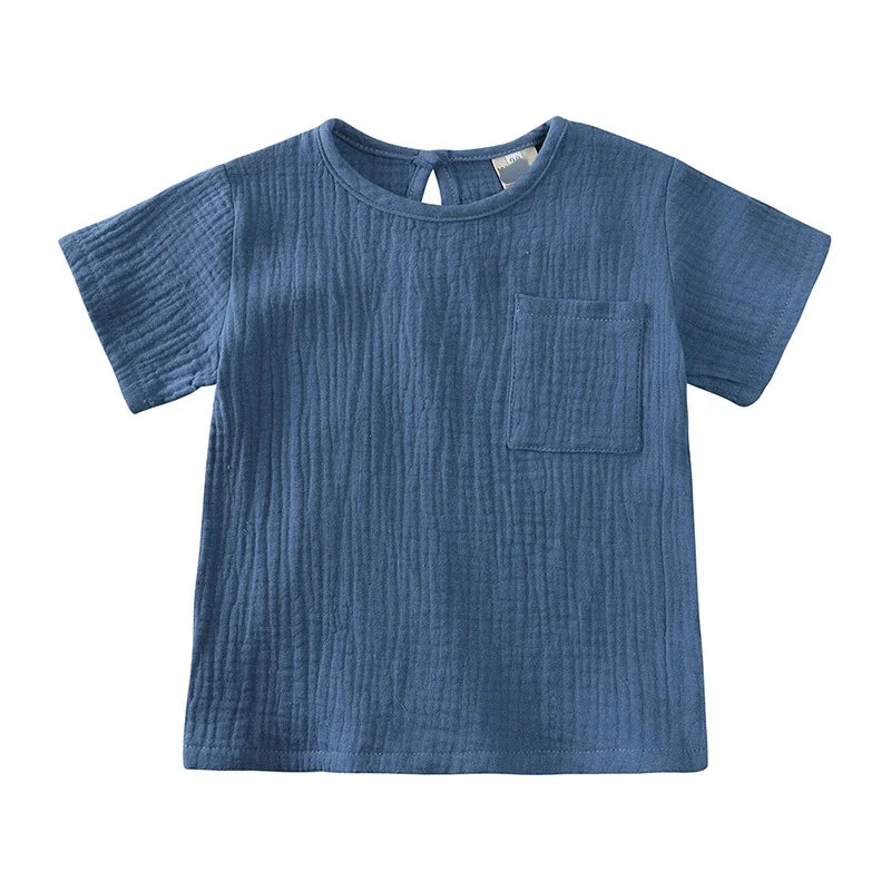 Lullaby Cotton Baby Set – Short Sleeve 2 Pcs