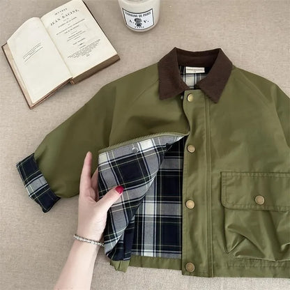 Cotton Trench Jacket