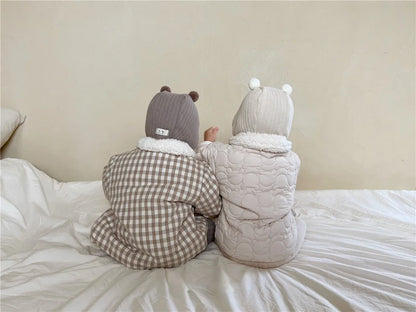Cotton Unisex Plaid Jacket – Autumn Collection 🍁