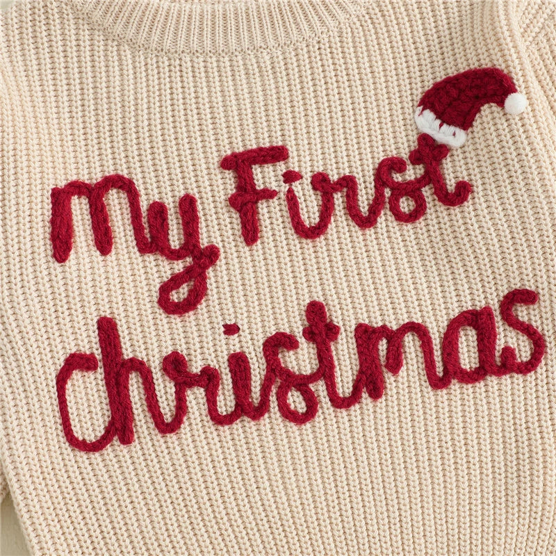 Knit Sweater - My first Christmas