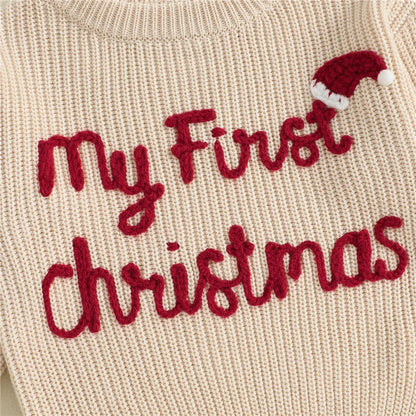 Knit Sweater - My first Christmas