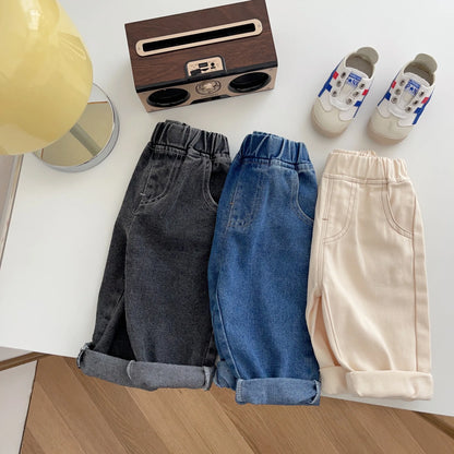 Baby & Toddler Jeans – Unisex Loose Fit
