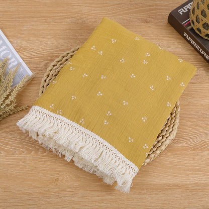 Lullaby Muslin Cotton Baby Blanket
