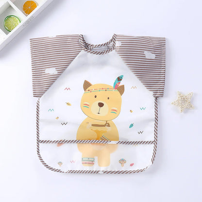 Baby Waterproof Short-Sleeve Bib
