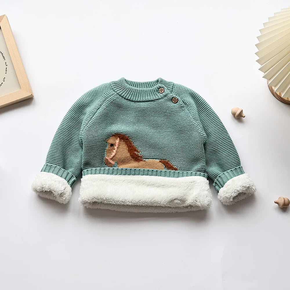 Cotton Knit Sweater – Autumn Collection 🍂