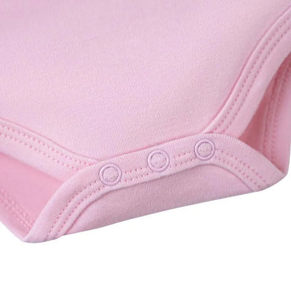 Lullaby Cotton V-Neck Baby Romper – Full-Sleeve Unisex Bodysuit