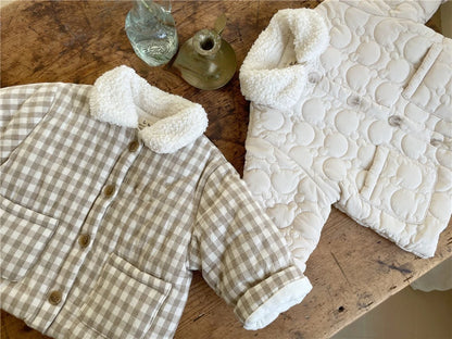 Cotton Unisex Plaid Jacket – Autumn Collection 🍁