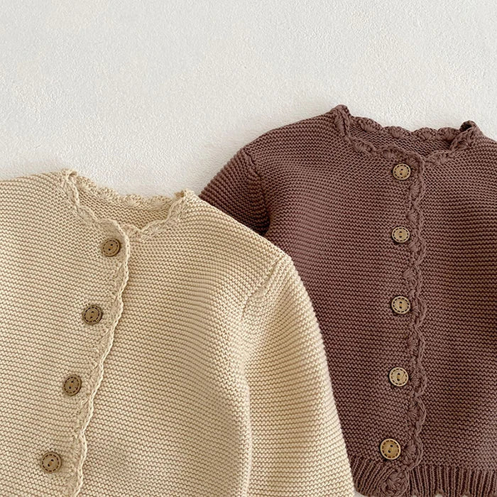 Baby Long Sleeve Cardigan – Automne Collection 🍂