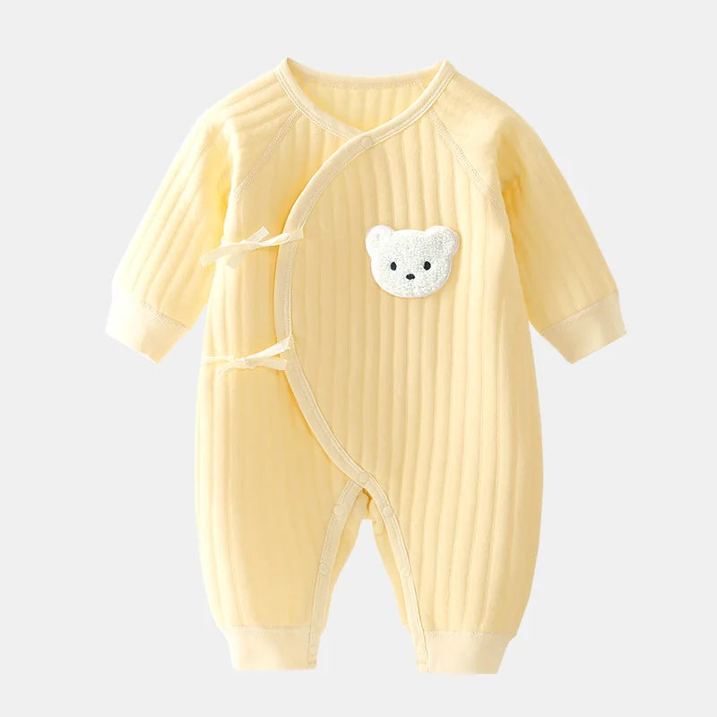 Lullaby Cotton Baby Romper – Full Sleeve Jumpsuit