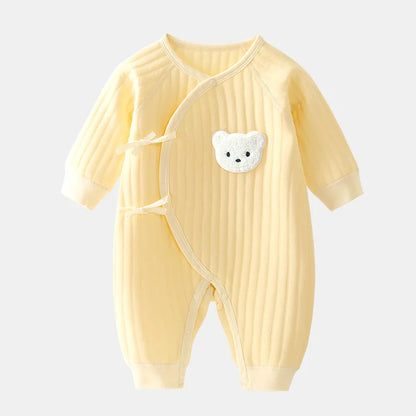 Lullaby Cotton Baby Romper – Full Sleeve Jumpsuit