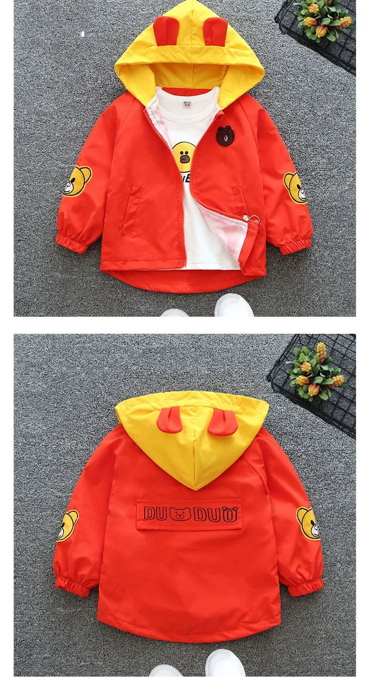 Unisex Cartoon Hooded Jacket – Limited Edition 🍂