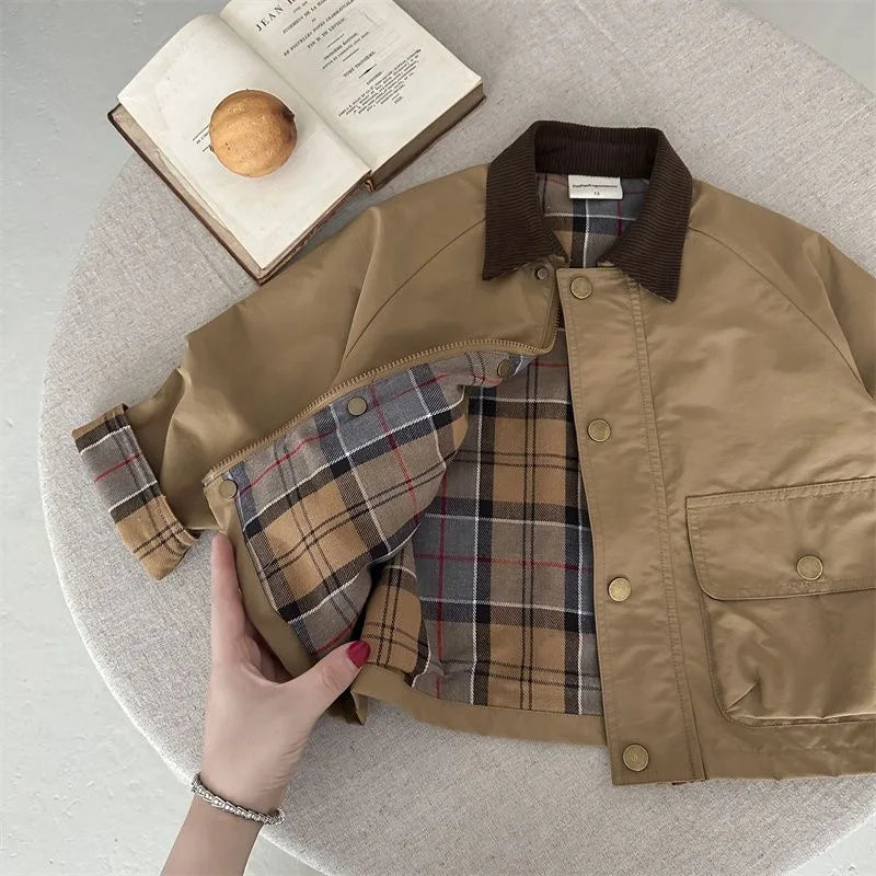 Cotton Trench Jacket