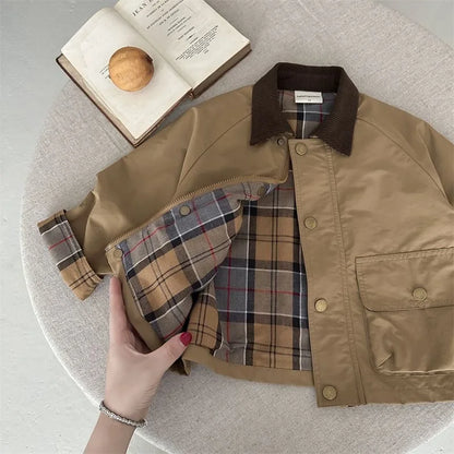Cotton Trench Jacket