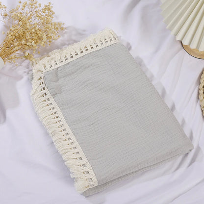 Lullaby Muslin Cotton Baby Blanket