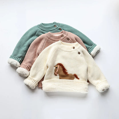 Cotton Knit Sweater – Autumn Collection 🍂