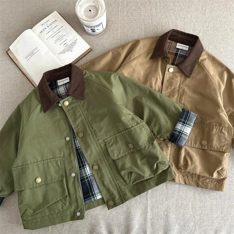 Cotton Trench Jacket