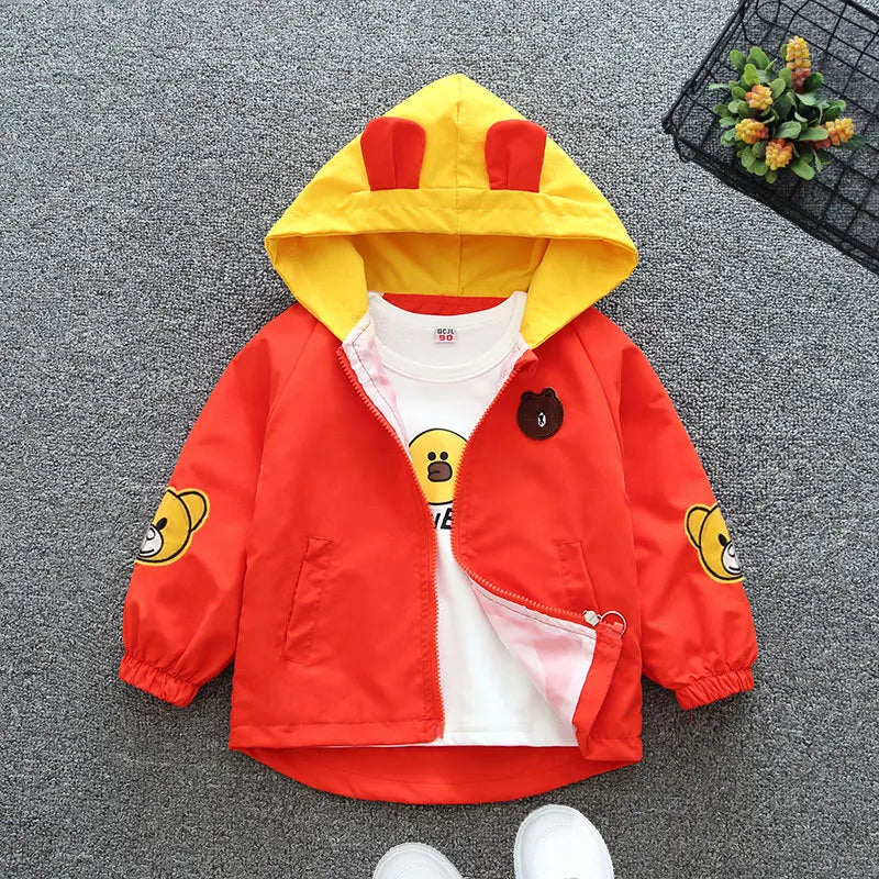 Unisex Cartoon Hooded Jacket – Limited Edition 🍂