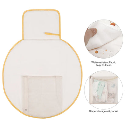 Foldable Waterproof Baby Changing Pad – Large 70×50 cm