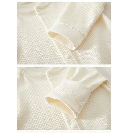 100% Cotton Romper – Unisex Long Sleeve🍂