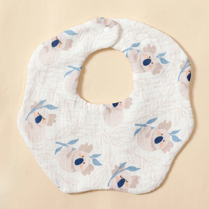 Lullaby Baby Bib – Cute Unisex Everyday Feeding Bib - Set 5 Pcs