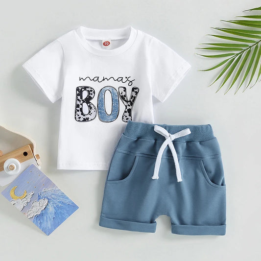 Lullaby Cotton Mama's Boy Set - Summer Edition