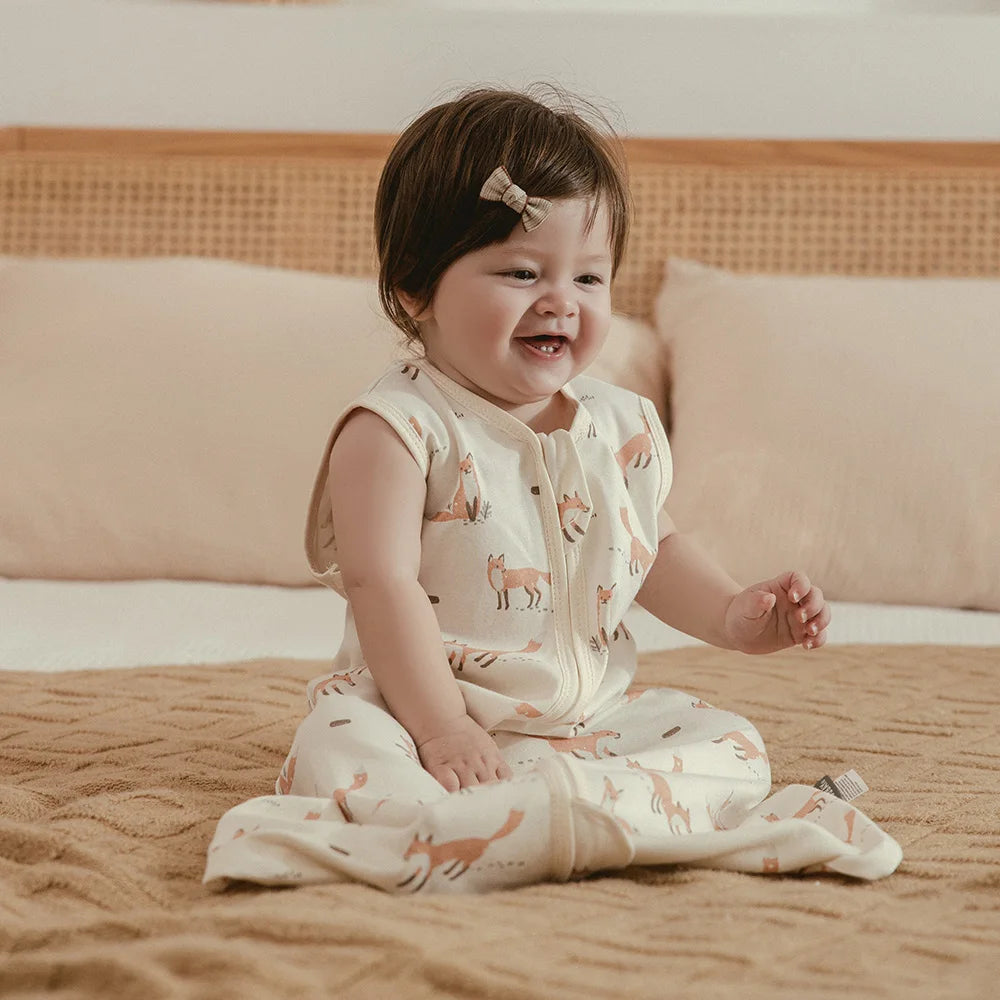 Baby Cotton Sleeping Bag – 2-Way Zipper