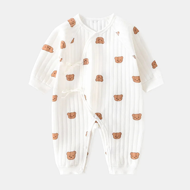 Lullaby Cotton Baby Romper – Full Sleeve Jumpsuit