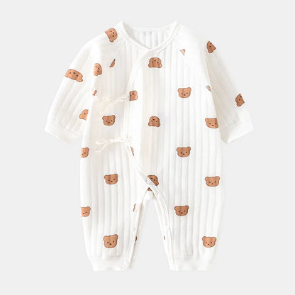 Lullaby Cotton Baby Romper – Full Sleeve Jumpsuit