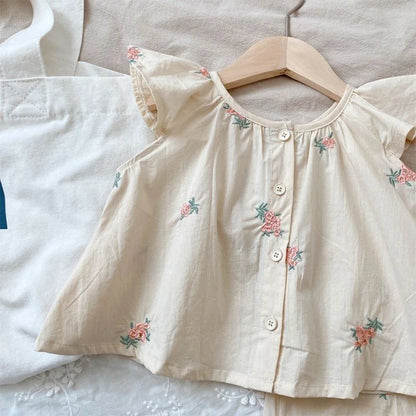Soft and Airy Floral Cotton Set - 2Pcs