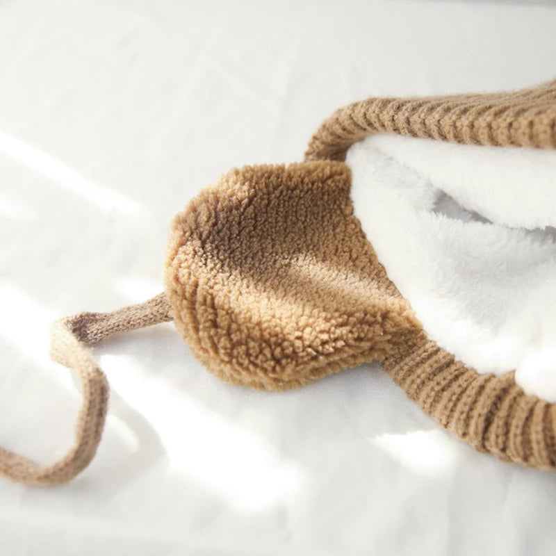 Winter Ear Protection Hat Adjustable