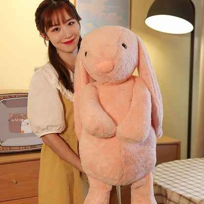 Plush Long-Eared Bunny