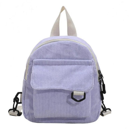 Mini Corduroy Backpack – Unisex