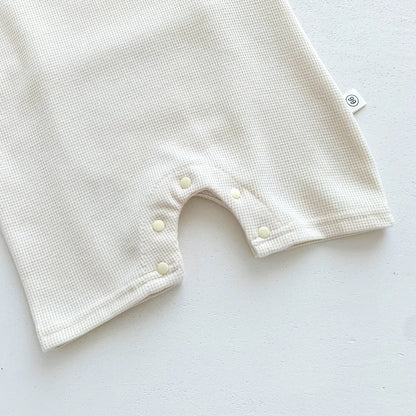 Lullaby’s Cotton Patch Bear Baby Romper