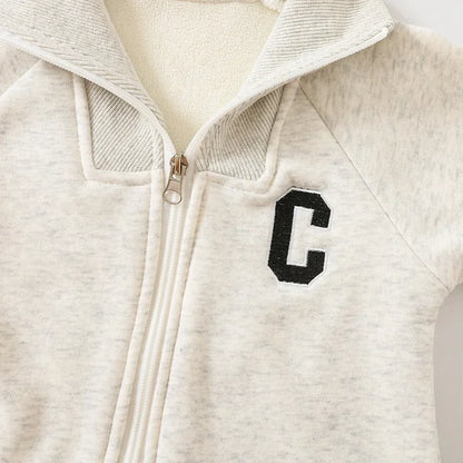 Unisex Winter Knit Romper – Cozy & Cute