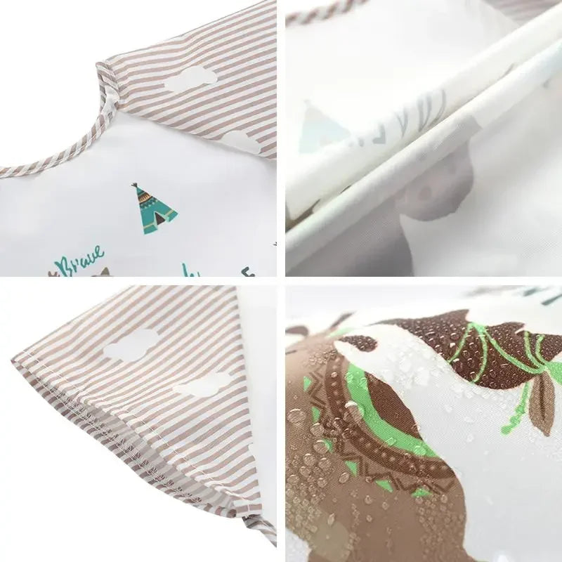 Baby Waterproof Short-Sleeve Bib