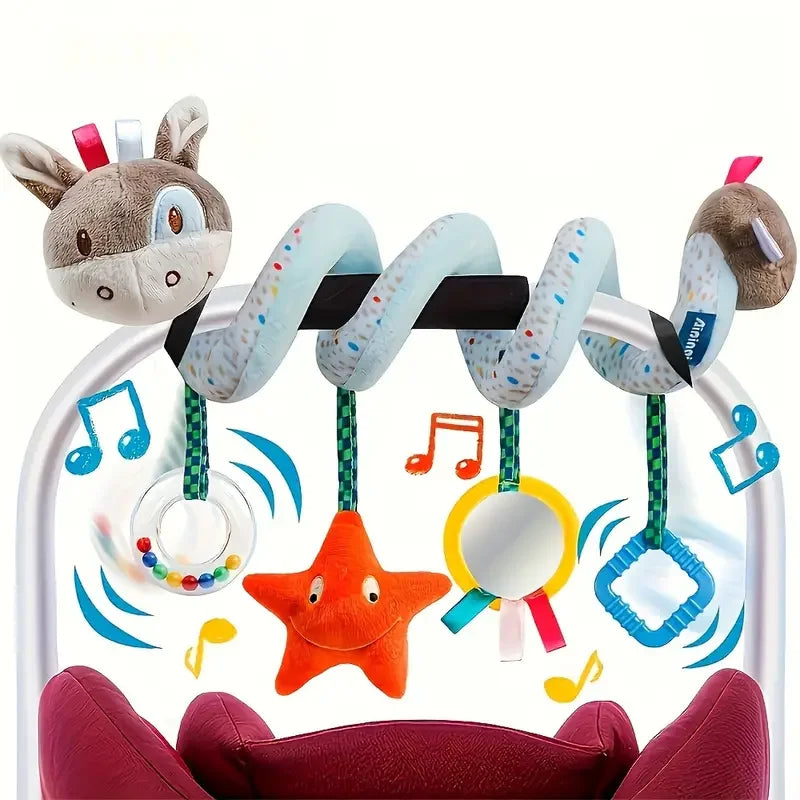 Plush Spiral Activity Toy