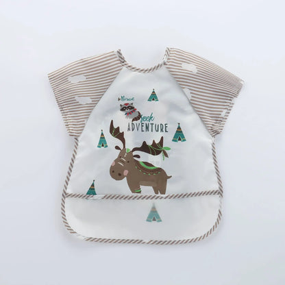 Baby Waterproof Short-Sleeve Bib