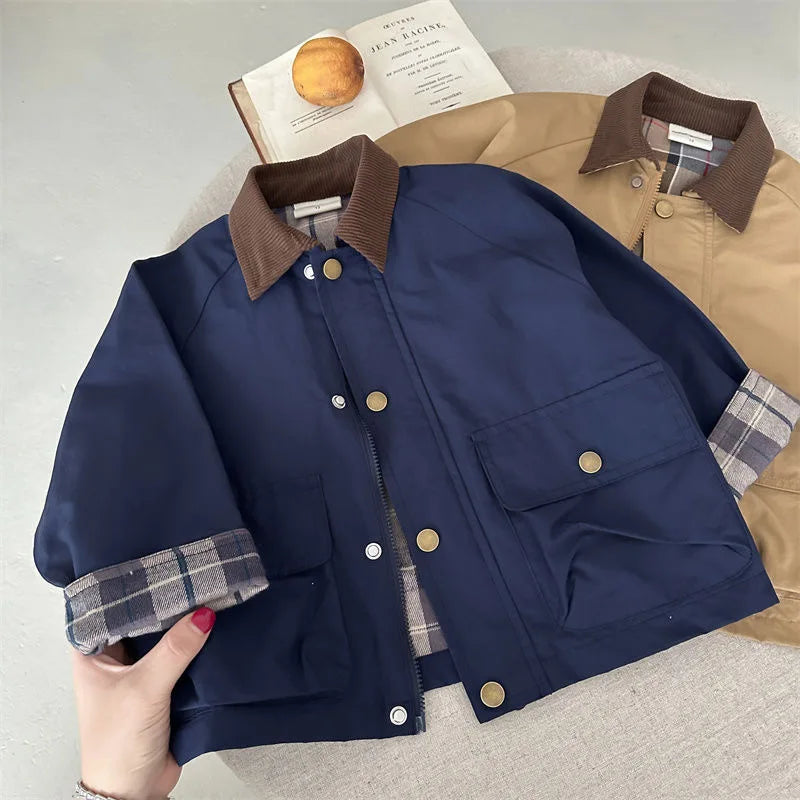 Cotton Trench Jacket