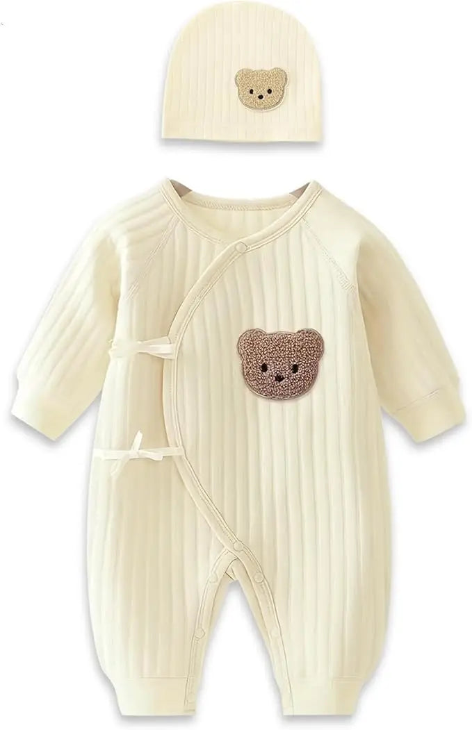 Lullaby Cotton Baby Romper – Full Sleeve Jumpsuit