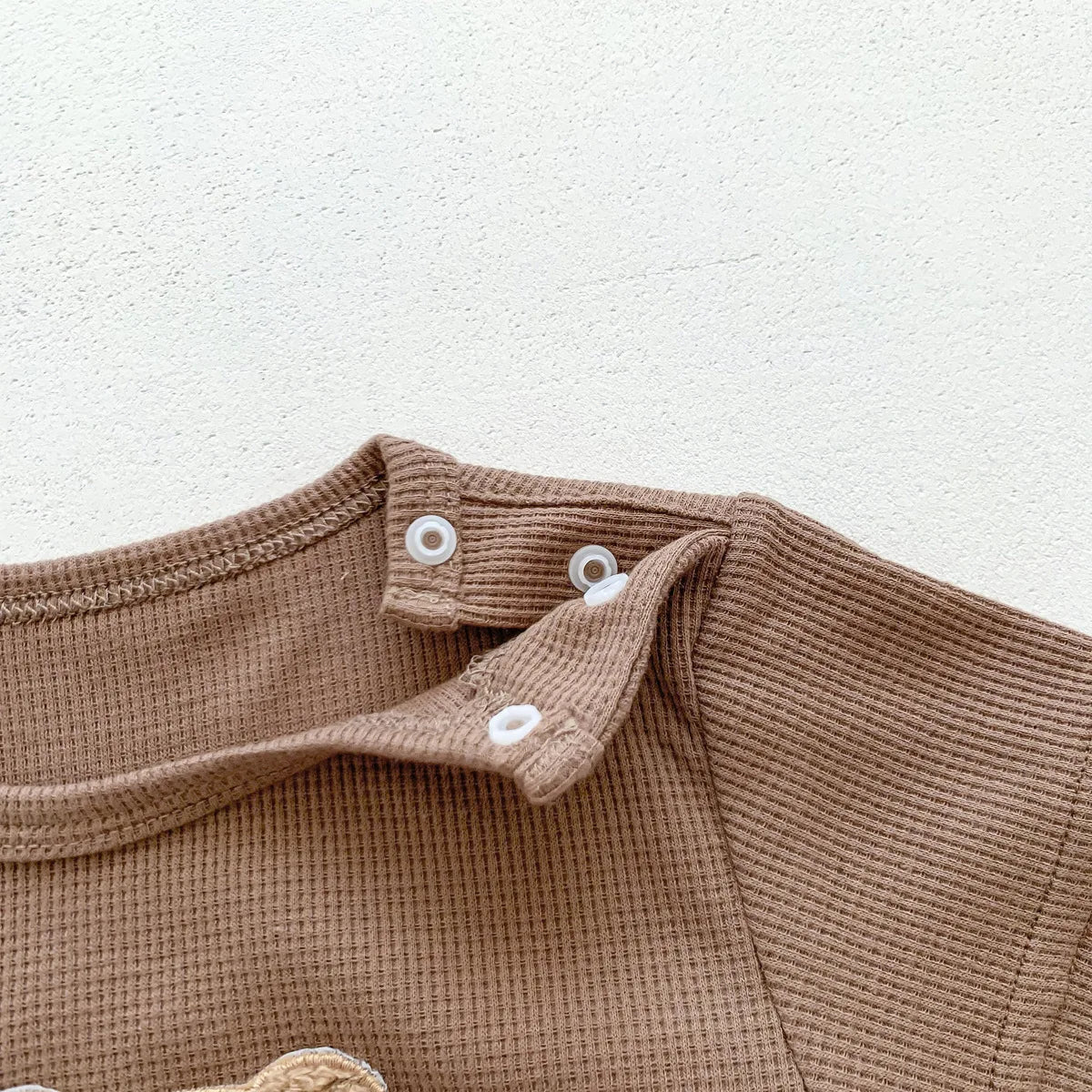 Lullaby’s Cotton Patch Bear Baby Romper