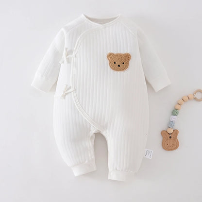 Lullaby Cotton Baby Romper – Full Sleeve Jumpsuit