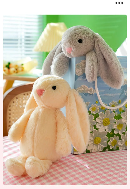 Plush Long-Eared Bunny