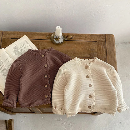 Baby Long Sleeve Cardigan – Automne Collection 🍂