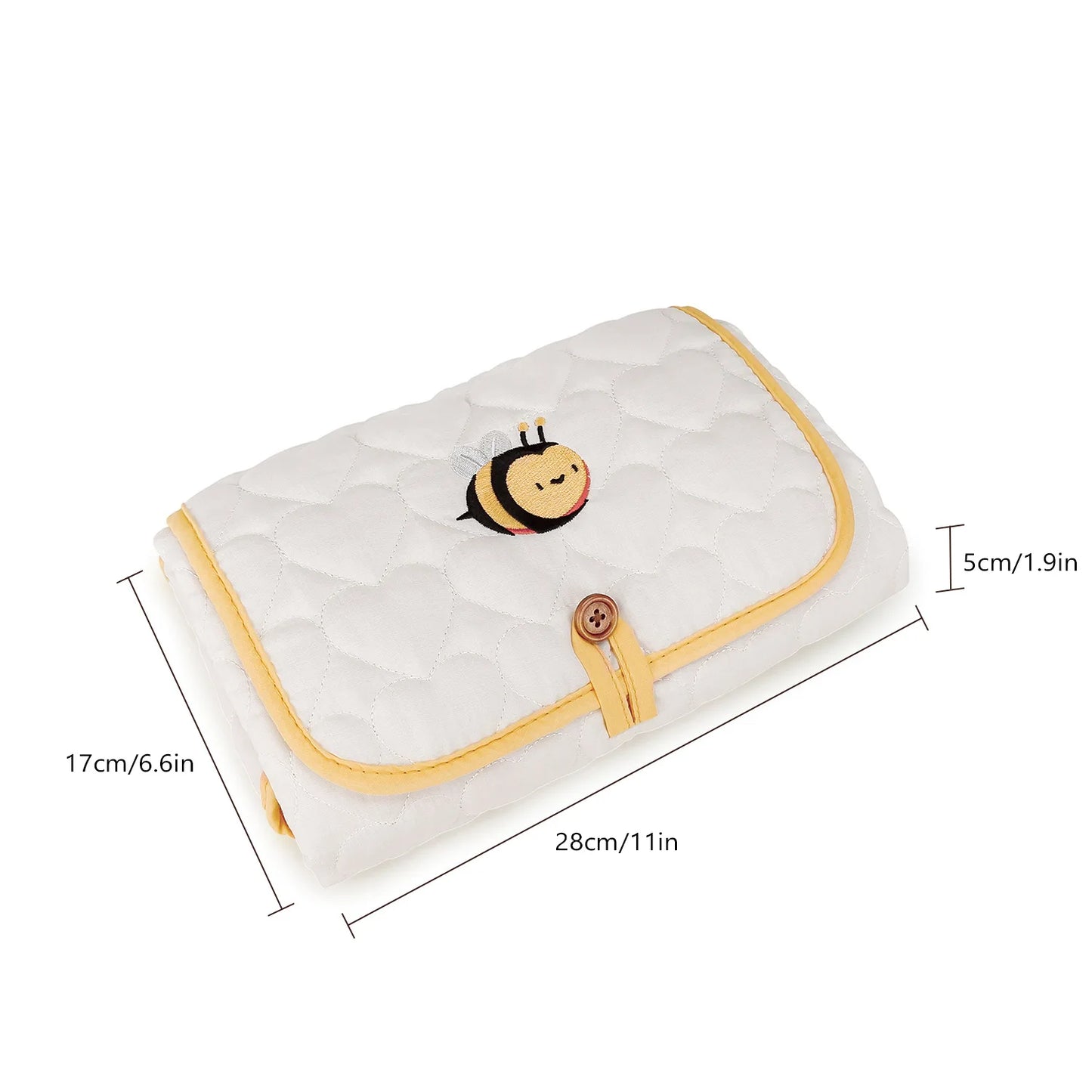 Foldable Waterproof Baby Changing Pad – Large 70×50 cm